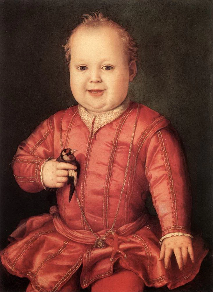 125-Ritratto di Giovanni de Medici bambino-Galleria degli Uffizi, Florence 